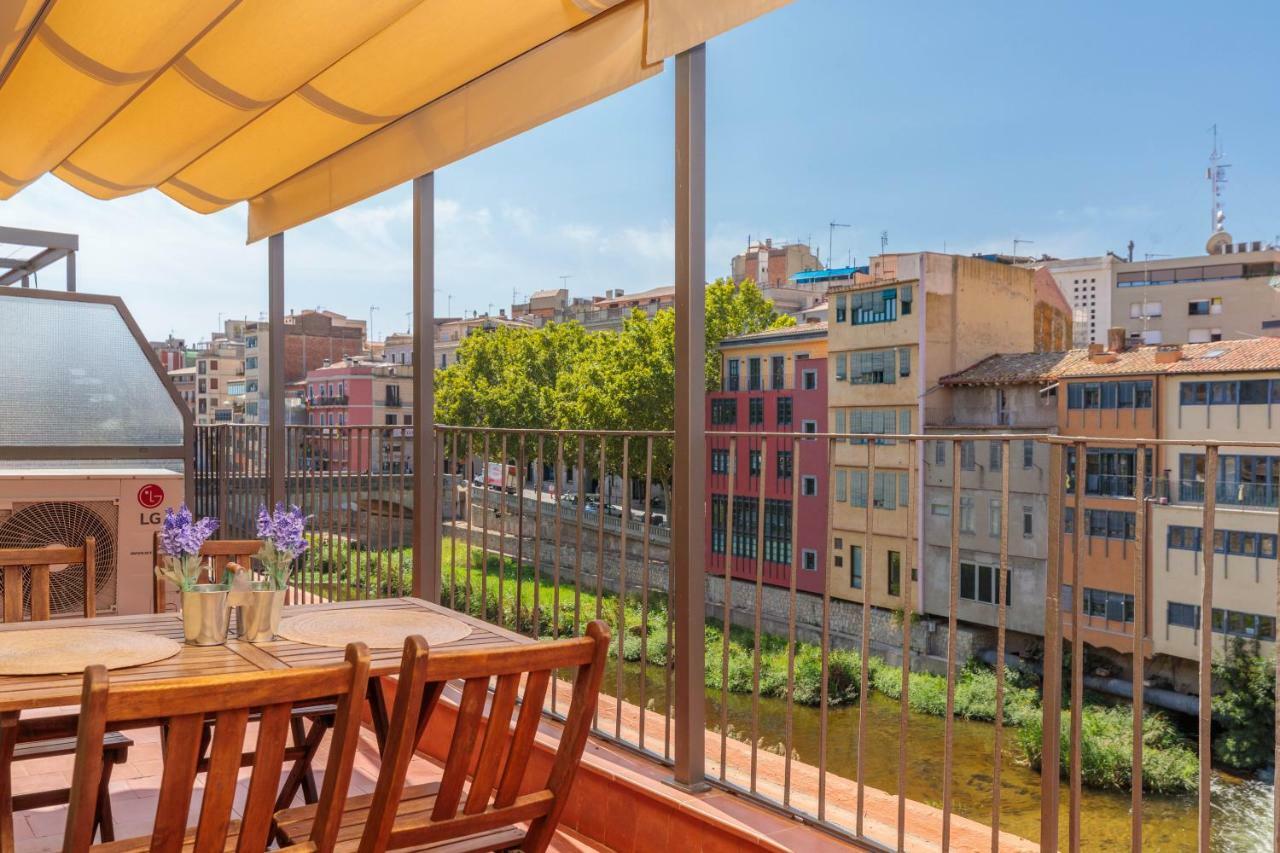 Flateli Rambla 5 2-1 Apartment Girona Luaran gambar